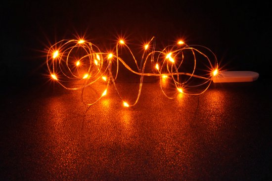 Oranje Glow String Lights